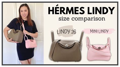 sizes of hermes lindy|Hermes lindy size comparison.